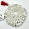 Clear Quartz/Sphatik Mala 108+1 Beads 6 mm Medium Quality (Laboratory Certified)
