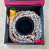 Sacred Harmony Mala Bundle - Clear Quartz/Sphatik Mala and Rudraksh Mala 108+1 Beads 6 mm (Laboratory Certified)